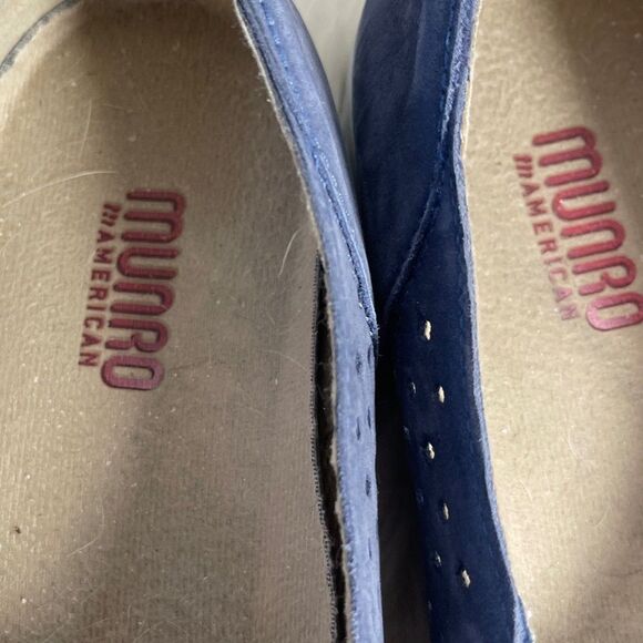 Munro American The Skipper Nubuck Low Rise Slip On Sneaker Sz 10N - Picture 3 of 4